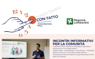 INCONTRI INFORMATIVI PER LA COMUNITÁ